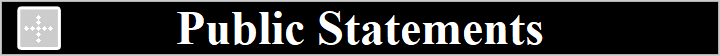 Public Statements